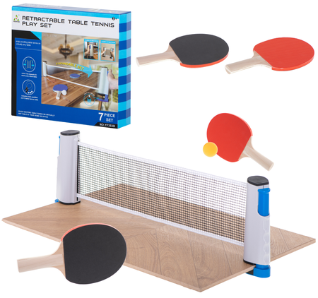 Duży zestaw do tenisa stołowego dla dzieci Gra w ping ponga Siatka Paletki Rakietki