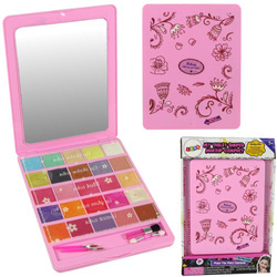 Zestaw do makijażu dla dzieci paletka zestaw piękności dla dziewczynek cienie błyszczyk lusterko