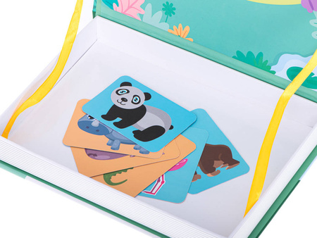 Puzzle Magnetyczna układanka zwierzęta safari