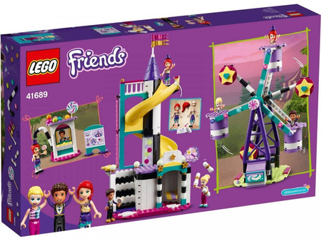 LEGO Friends Magiczny diabelski młyn i zjeżdźalnia 41689