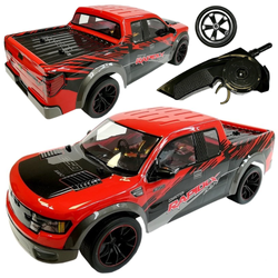 Duży samochód zdalnie sterowany Pick-Up 1:10 2,4GHz czerwony