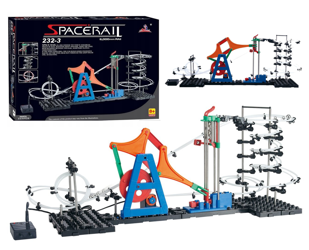 Spacerail Tor kulkowy dla dzieci Kulkowy Rollercoaster Zjeżdżalnia dla kulek level 3