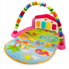 Duża mata wielofunkcyjna edukacyjna dla dzieci muzyczne pianinko pałąk zawieszki lusterko dla dzieci