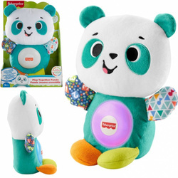 Interaktywna pluszowa panda dla dzieci Linkimals Fisher Price