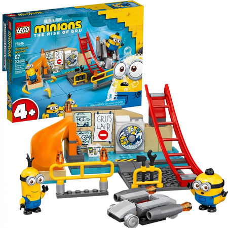 LEGO Klocki Minions 75546 Minionki w laboratorium Gru 
