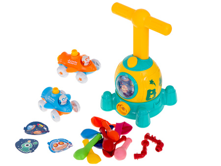 Zestaw aerodymnamiczna wyrzutnia autek na balony Kapsuła