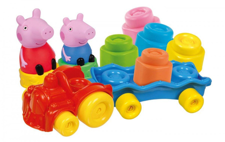 Świnka Peppa Zestaw miękkich klocków Clemmy od Clementoni