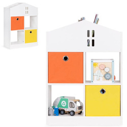 Regał szafka do pokoju dziecięcego organizator na zabawki domek Ecotoys