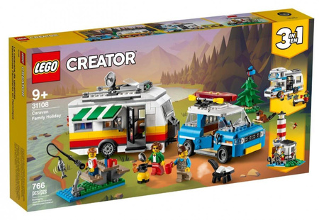 Lego Creator - Wakacyjny kemping z rodziną 31108