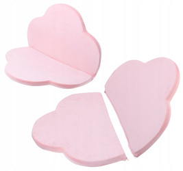 Duża mata piankowa dla dzieci chmurka poduszka różowa