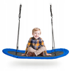 Duża huśtawka ogrodowa Bocianie gniazdo dla dzieci XXL Ecotoys niebieska MIR624 BLUE