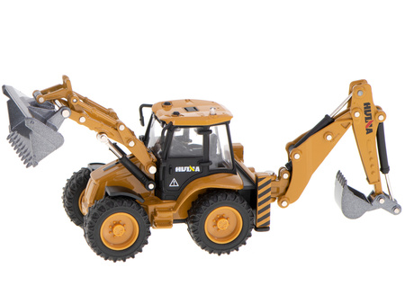 Koparko ładowarka złyżką skala 1:50 model metalowy 
