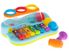Interaktywne pianinko dla dzieci Organki z wbijakiem i literkami Kolorowe cymbałki 2w1