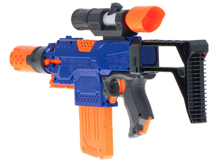 Duży karabin maszynowy na naboje piankowe NERF Wyrzutnia do strzałek Pistolet dla dzieci 48 sztuk