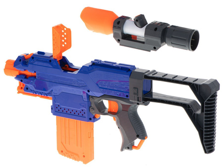 Duży karabin maszynowy na naboje piankowe NERF Wyrzutnia do strzałek Pistolet dla dzieci 48 sztuk