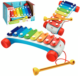 Kolorowe cymbałki na kółkach Instrument dla malucha Fisher-Price CMY09