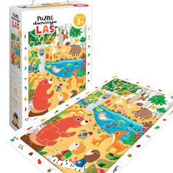 CzuCzu Puzzle obserwacyjne - Las 40 elementów