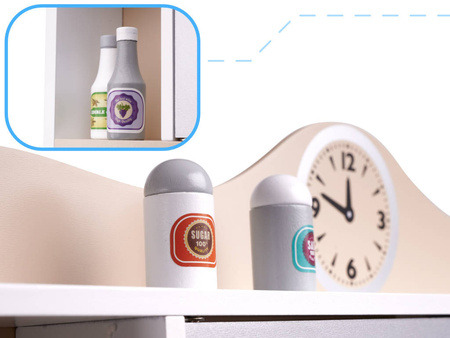 LULILO Drewniana Kuchnia MDF Kuketo + akcesoria