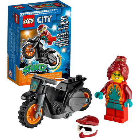 Lego City Stuntz: Ognisty motocykl kaskaderskim 60311