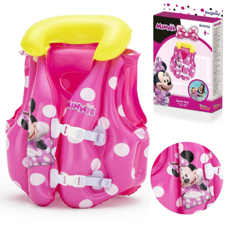Kamizelka do nauki pływania do wody dla dzieci Myszka Minnie Bestway