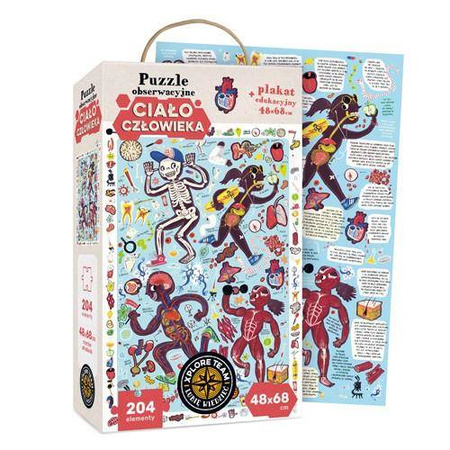 Czuczu Puzzle obserwacyjne - Ciało człoowieka - Xplore Team