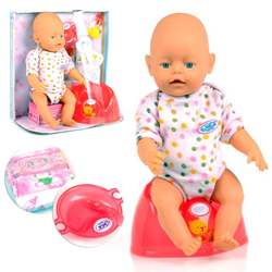 Lalka Bobas Ronglong z ubrankiem i akcesoriami do opieki dla dzieci 9922