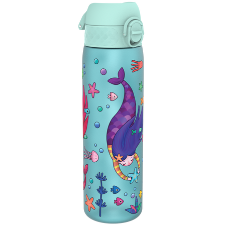Butelka bidon na wodę napoje dla dzieci do szkoły na wycieczkę do samolotu Syrenki Mermaids ION8 500 ml