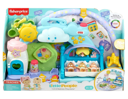 Little People Wesołe przedszkole Interaktywna zabawka dla dzieci FISHER-PRICE GRW91