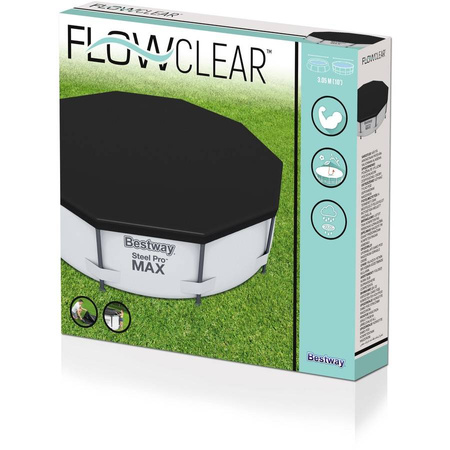 Pokrywa ochronna na basen stelażowy Bestway 305 cm 58036