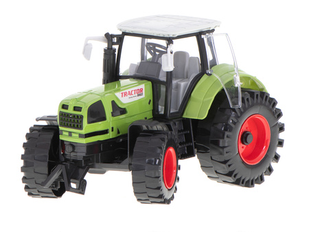 Traktor duży pojazd rolniczy zielony ciągnik