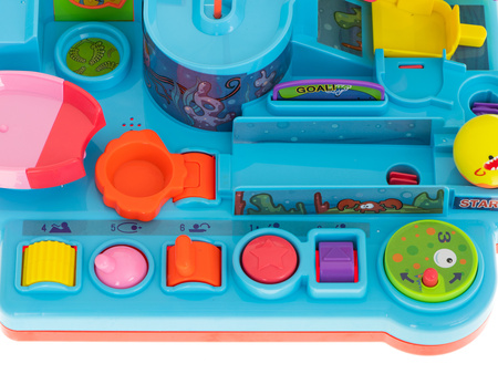 Interaktywny tor przeszkód dla dzieci Kulkowe wędrujące jajko Wielofunkcyjna gra edukacyjna