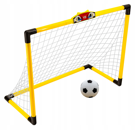 Zestaw piłkarski Duża bramka do piłki nożnej dla dzieci z piłką