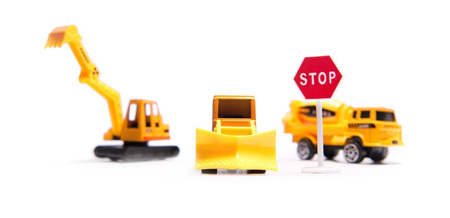 Duży otwierany samolot transporter z zestawem samochodów budowlanych dla dzieci