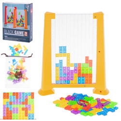 Gra logiczna tetris układanka z klockami puzzlami dla dzieci 70 el