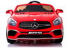 Samochód na akumulator Mercedes SL65 elektryczny Auto dla dzieci światła LED czerwony