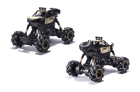 Duży samochód terenowy Zdalnie sterowany RC Auto Drift Rock Crawler 1:14 obrót o 360 stopni złoty