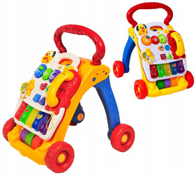 Interaktywny chodzik pchacz zabawki dla dzieci