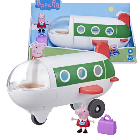 Świnka Peppa - Zestaw z Samolotem + figurka od Hasbro 