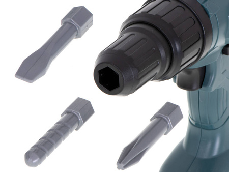 Zestaw naprawczy narzędzia warsztatowe wiertarka dla dzieci majsterkowicz