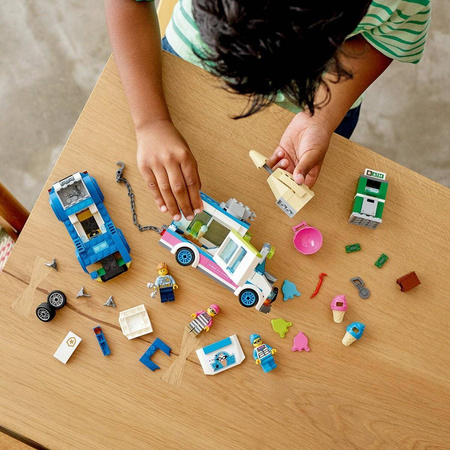 LEGO City 60314 Policyjny pościg za furgonetką z lodami
