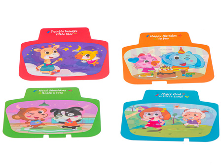 Zestaw edukacyjny do karaoke dla dzieci Mikrofon interaktywny z nagrywaniem dźwięków HOLA