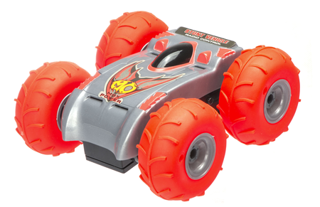 Samochód zdalnie sterowany RC Stunt Car Supermount Auto na pilota dla dzieci czerwony