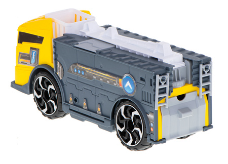 Duży transporter Ciężarówka dla dzieci Laweta Parking z zestawem samochodów Auta 2w1