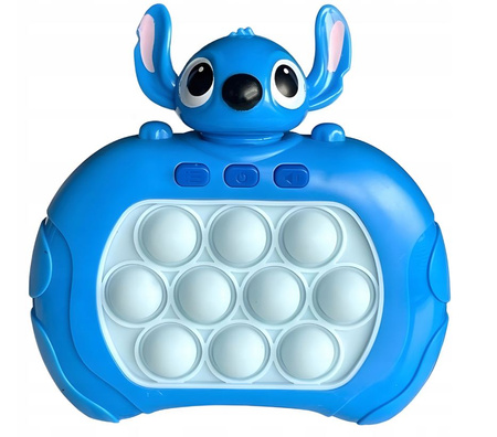 Zabawka zręcznościowa antystresowa dla dzieci POP IT POPIT STITCH gra elektroniczna sensoryczna