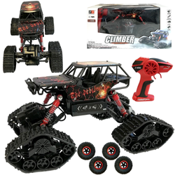Duży terenowy samochód zdalnie sterowany Auto RC 4x4 2,4GHz gąsienice