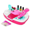 Zestaw do malowania paznokci studio kosmetyczne dla dzieci lakiery maszynki 11 elementów