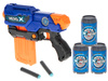 Wyrzutnia Karabin maszynowy NERF na naboje piankowe Strzałki Pistolet z 3 celami dla dzieci