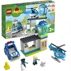 Lego DUPLO - Posterunek Policji i Helikopter 10959