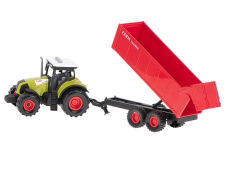 Traktor z przyczepą - dźwięki i światła LED