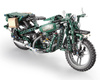 Klocki konstrukcyjne CADA Motocykl militarny Motor dla dzieci 550 elementów